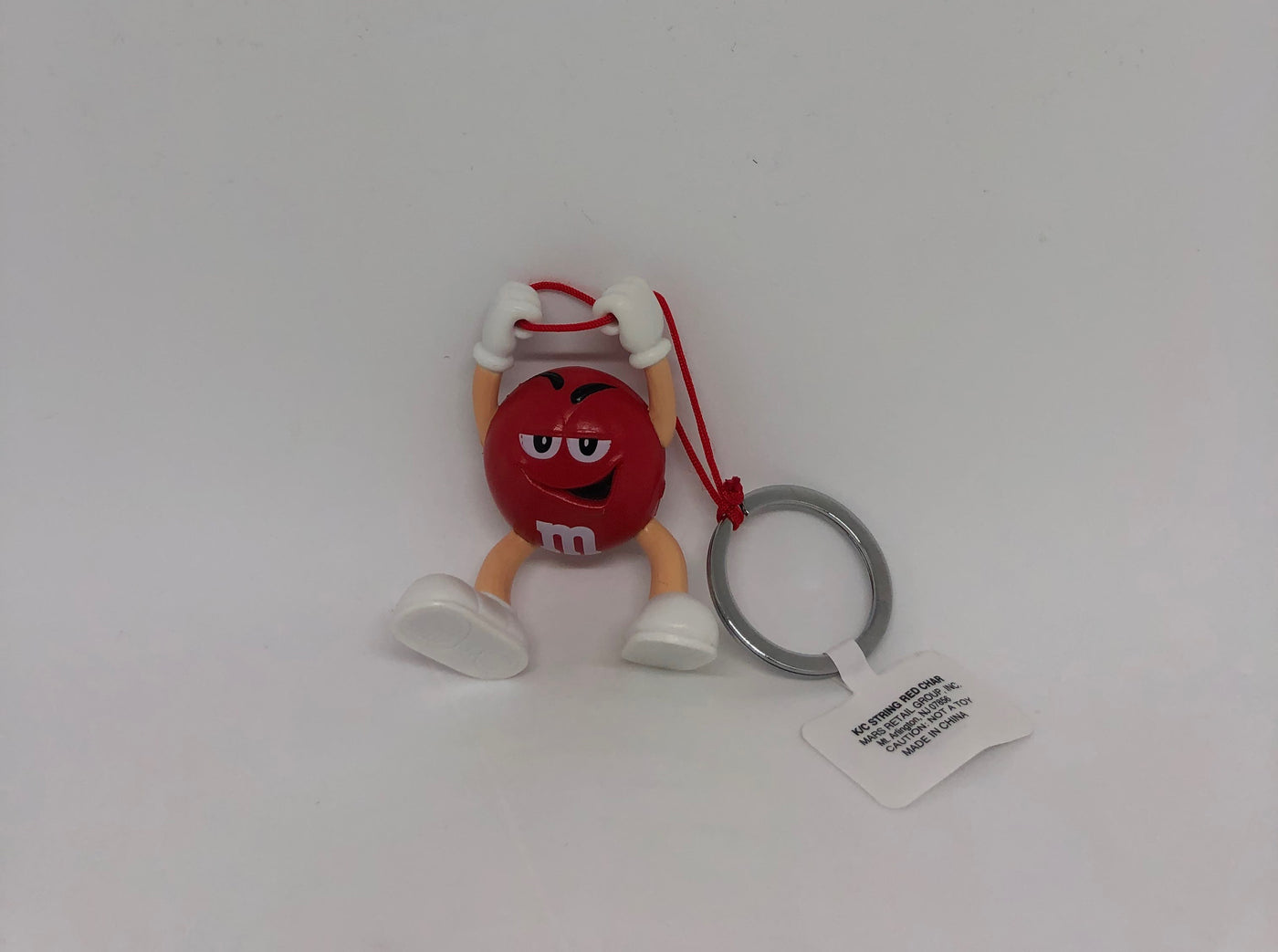 M&M's World Red String Keychain New with Tag