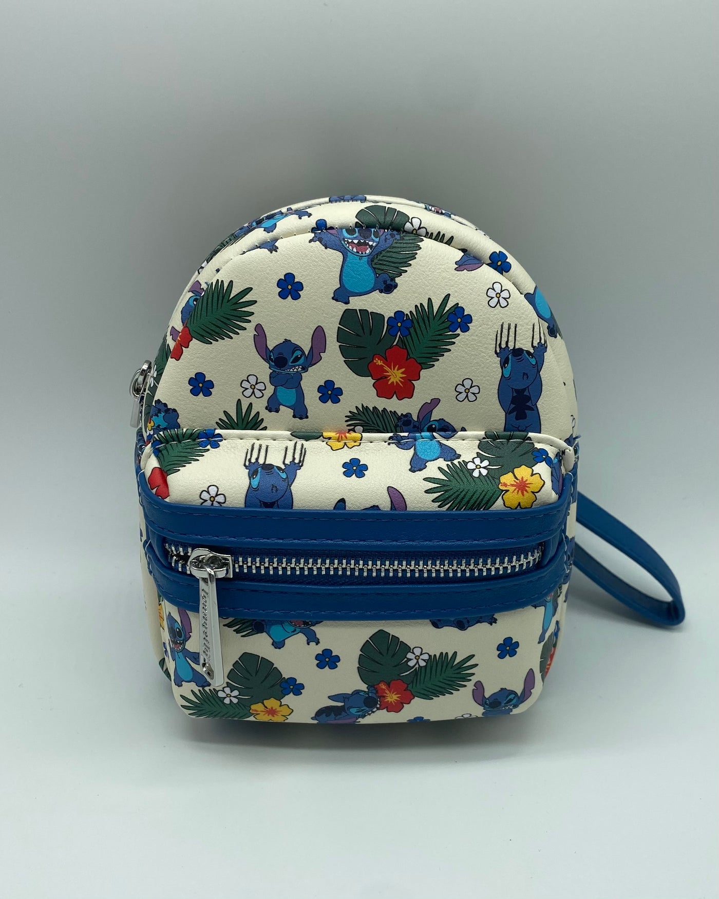Disney Parks Stitch Aloha Mini Backpack Wristlet New with Tag