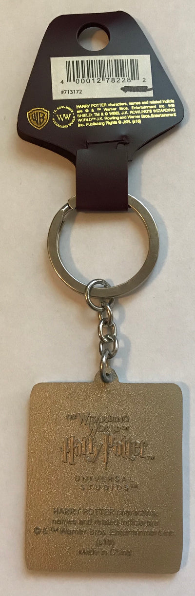 Universal Studios Harry Potter Hufflepuff Attribute Metal Keyring New with Tag