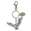 Universal Studios Harry Potter Hedwig Sculpted Metal Keychain New with Tags