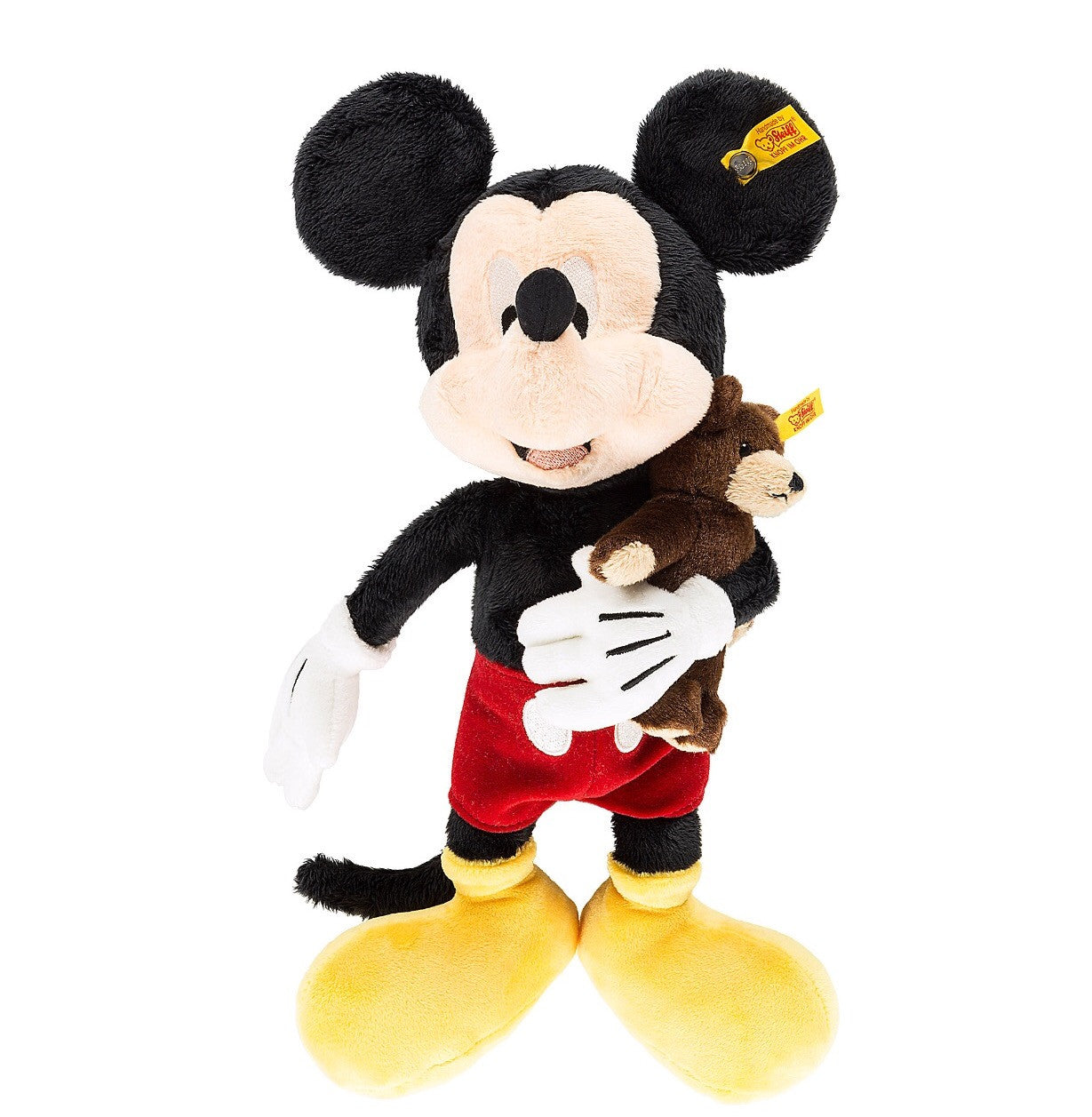 Disney Parks Mickey Mouse with Teddy Bear Plush by Steiff New with Tags
