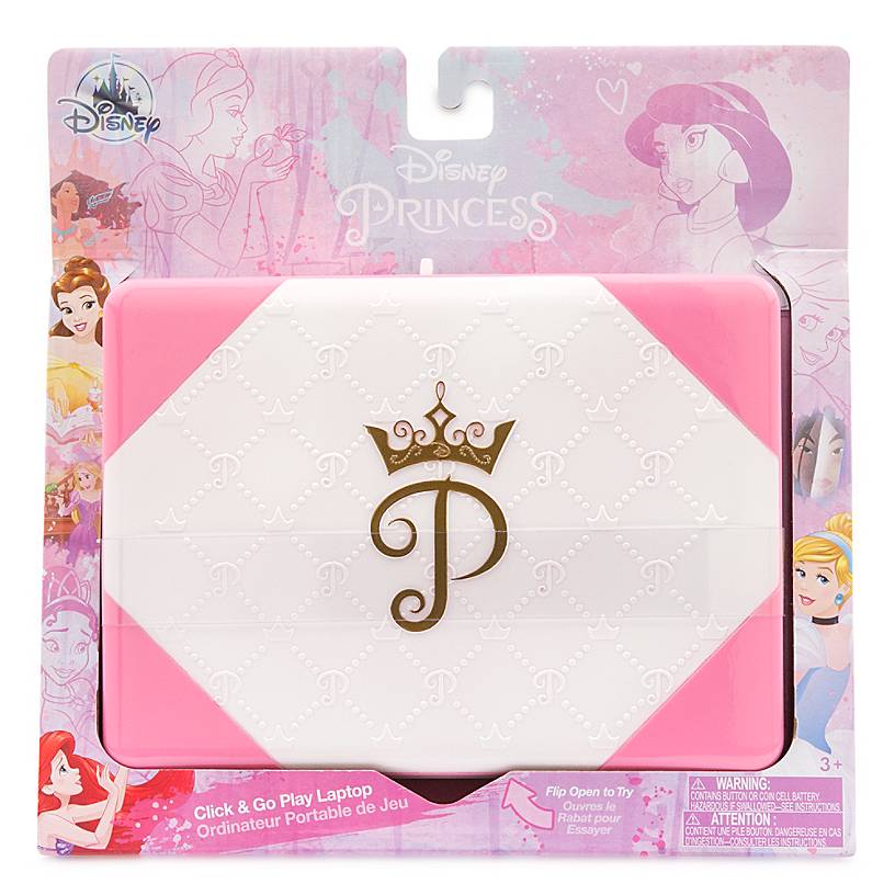 Disney Princess Click & Go Play Laptop New with Box