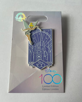 Disney 100 Years of Wonder Tinker Bell Limited Edition Pin New with Card