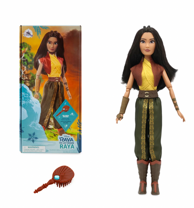 Disney Princess Raya and the Last Dragon Classic Doll with Brush New with Box