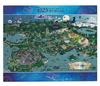 Disney D23 Exclusive Fantastic Worlds Map 1000pcs Limited Puzzle New with Box