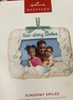 Hallmark 2022 Sunshiny Smiles Photo Frame Christmas Ornament New With Box