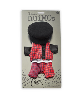 Disney NuiMOs Outfit Cruella Inspired Plaid Suit with Black Hat New with Card