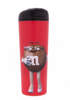 M&M's World Brown Character Neverfall Red Tumbler 16 oz New