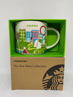Starbucks You Are Here Collection Haikou China Ceramic Coffee Mug New With Box