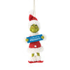Dr. Seuss Grinch Here for the Presents Ornament New