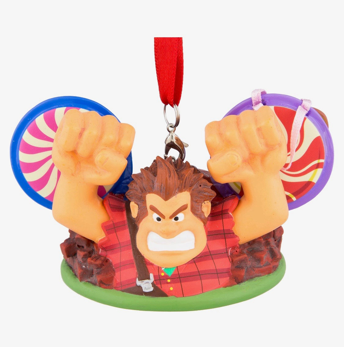 Disney Parks Wreck It Ralph Ear Hat Christmas Ornament New