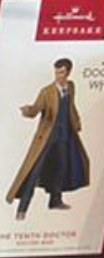 Hallmark 2022 Doctor Who The Tenth Doctor Christmas Ornament New With Box