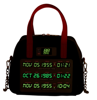 Universal Studios Back To The Future Loungefly Crossbody Bag New With Tag