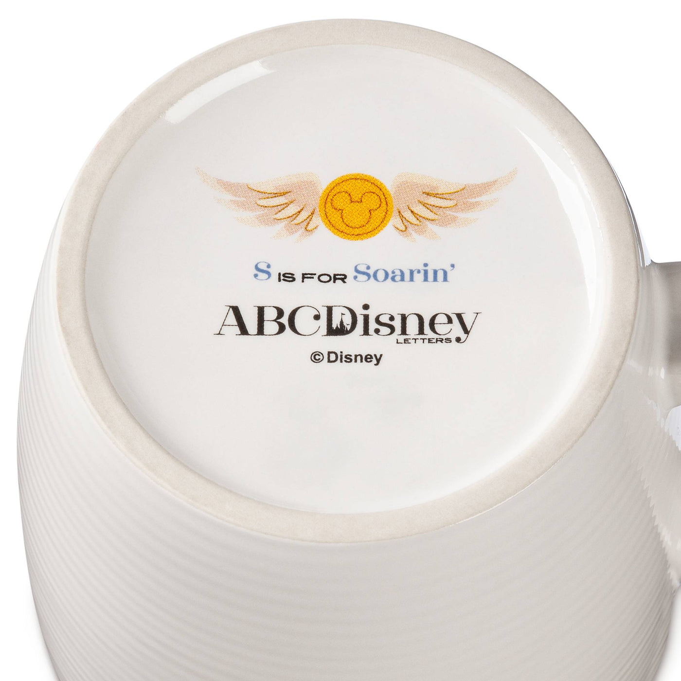 Disney Parks ABC Letters S is for Soarin Around the World Ceramic Coffee Mug New