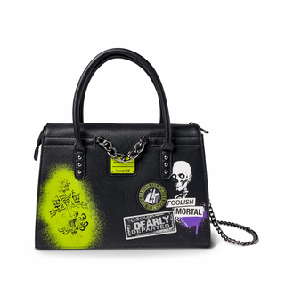 Disney Parks Haunted Mansion Hitchhiking Ghosts Crossbody Bag Glows New w Tag