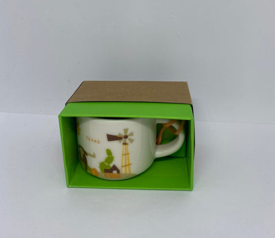 Starbucks Coffee You Are Here Texas Ceramic Mug Ornament New with Box