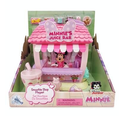 Disney Minnie Mouse and Figaro Smoothie Shop Play Set New with Box