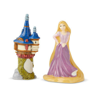Enesco Disney Ceramics Rapunzel and Tower Salt & Pepper New with Box