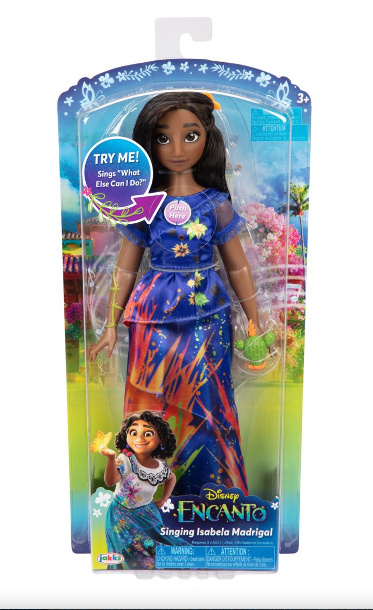 Disney Encanto Isabela Madrigal Singing Fashion Doll Toy New with Box