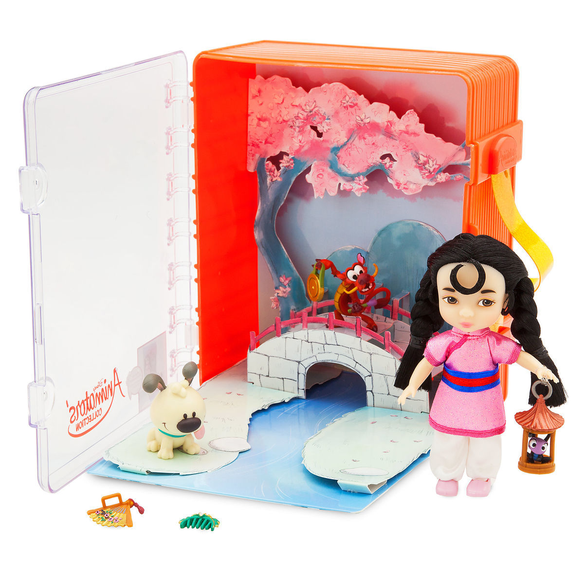 Disney Animators Little Collection Mulan Mini Doll Playset New With Tags