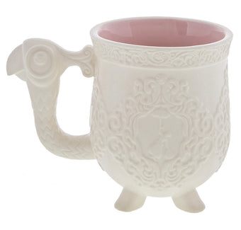 Disney Parks Mary Poppins Umbrella Parrot Head Ceramic Coffee Mug New with Tags