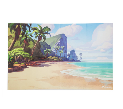 Disney Store Moana Fold-up Illustrated Play Mat Play Set New with Box