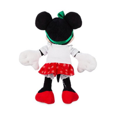 Disney Store Minnie Cheer Holiday Mini Bean Bag Plush New with Tags