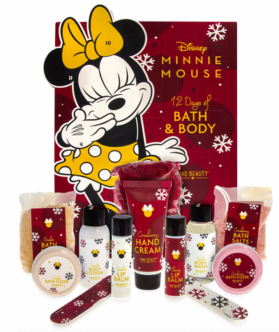 Disney Minnie Mouse 12 Days of Beauty Christmas Advent Calendar Set New