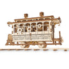 Disney Main Street U.S.A. Trolley Wooden Puzzle Working Mechanical Model New Box