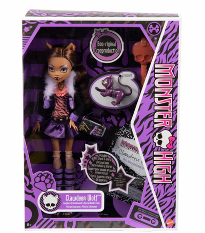 Mattel Monster High 2022 Boo-Riginal Creeproduction Clawdeen Wolf Doll New w Box