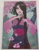 Disney Artist Mulan Short Hair by Leilani Joy Postcard Wonderground Gallery New