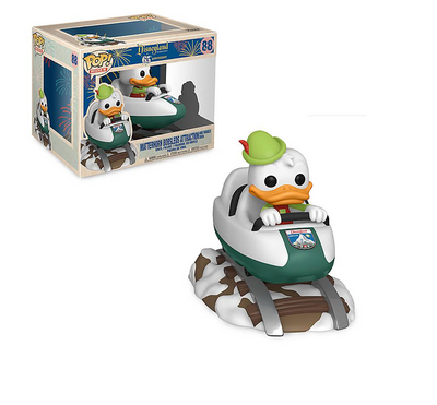 Disney 65th Disneyland Donald Duck on Matterhorn Bobsled Funko Figure New Box