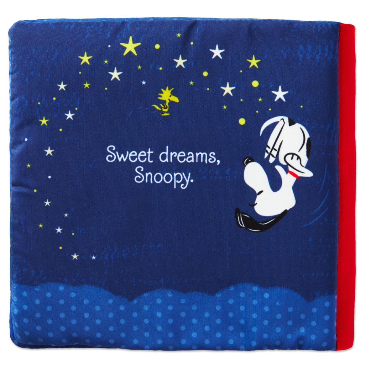 Hallmark Peanuts Snoopy Says Good Night Sweet Dream Cloth Book New with Tag