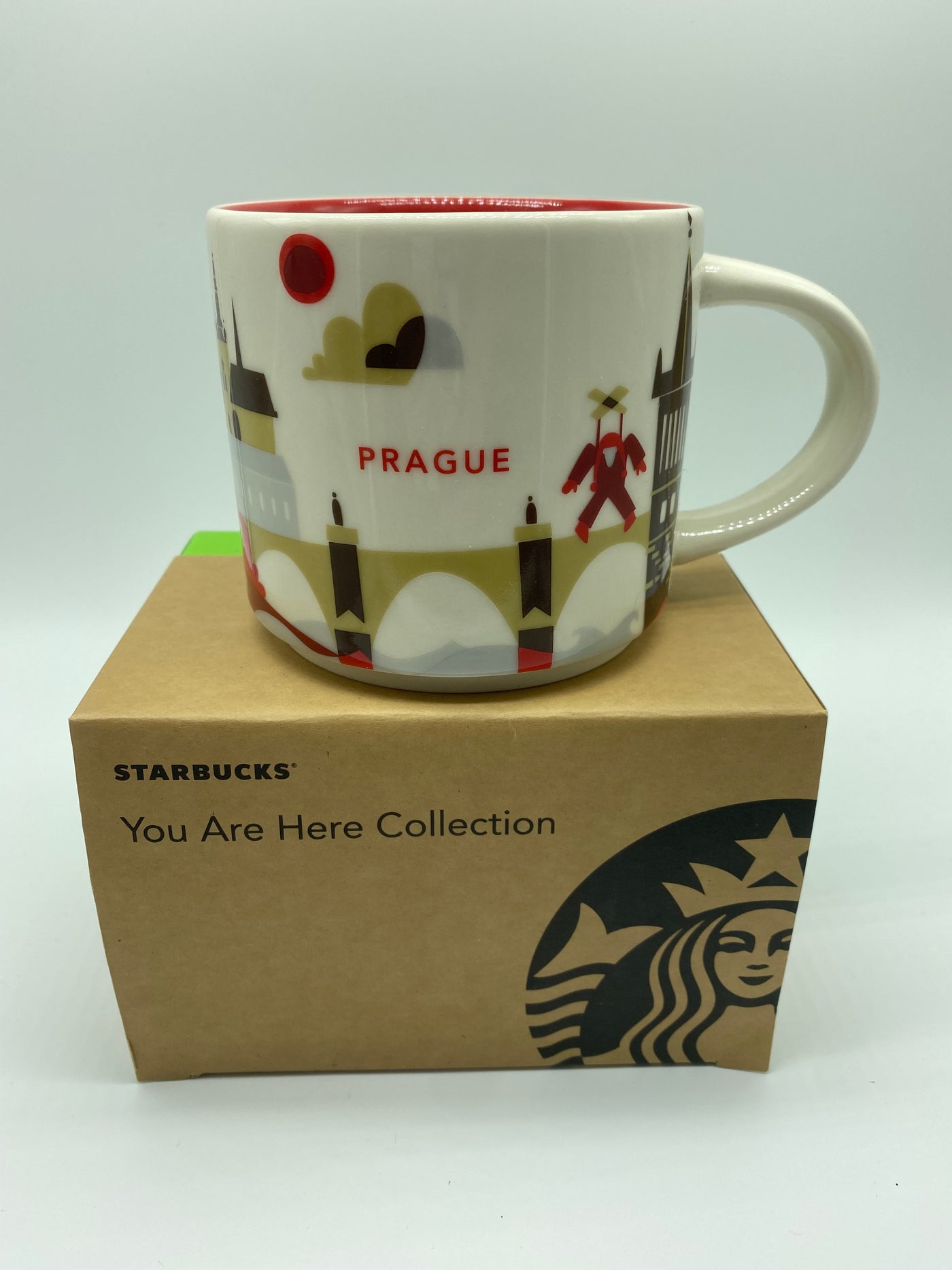 Starbucks You Are Here Collection Prague Czech Republic Coffee Mug New with Box