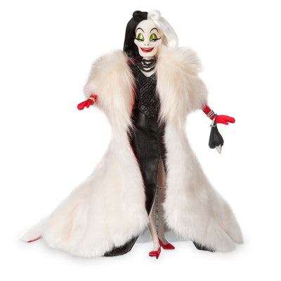 Disney Cruella De Vil and Dalmatians Doll Set Designer Folktale Limited Edition