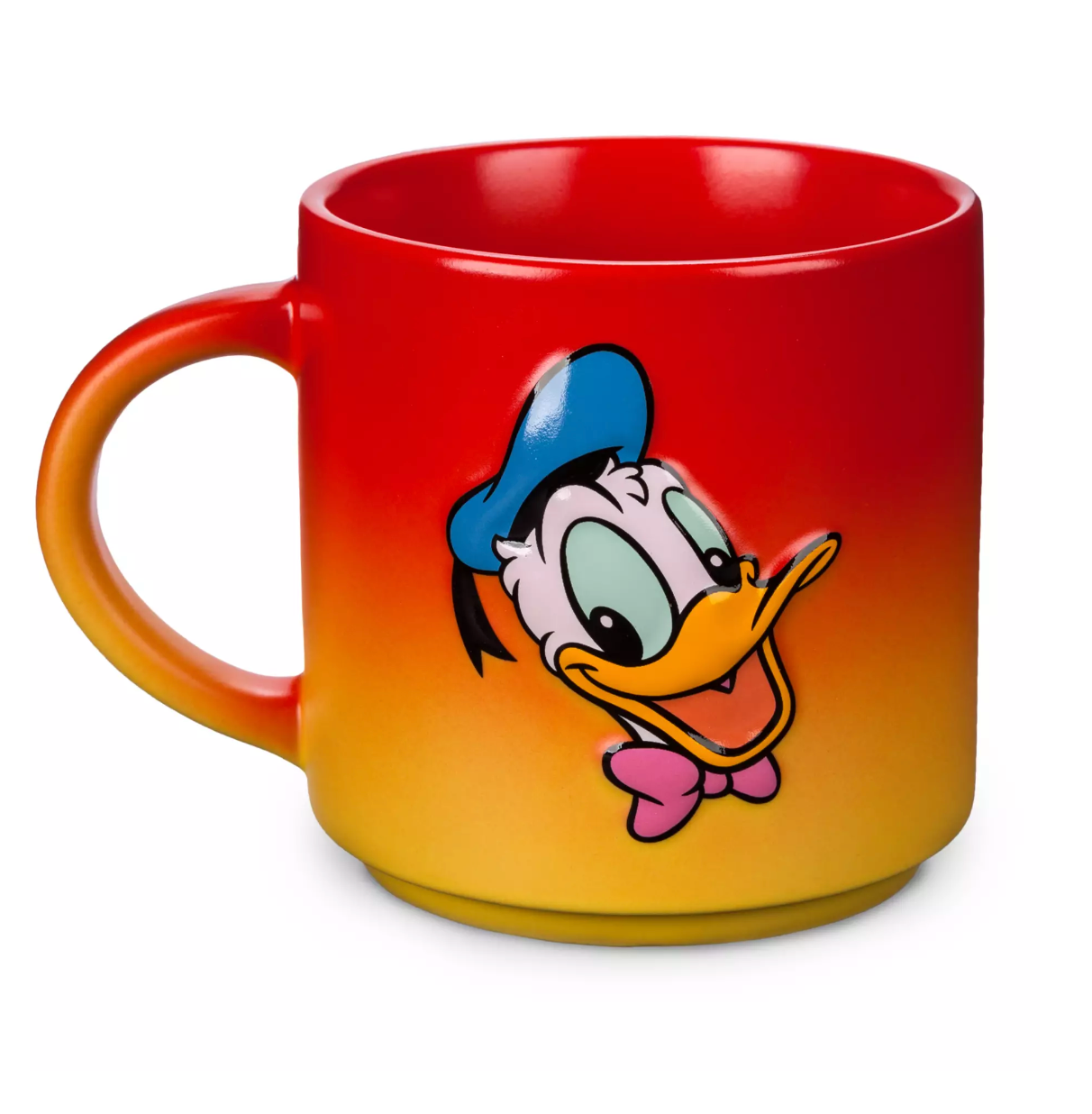 Disney Mickey and Donald Duck Satin Finish 20oz Coffee Mug New