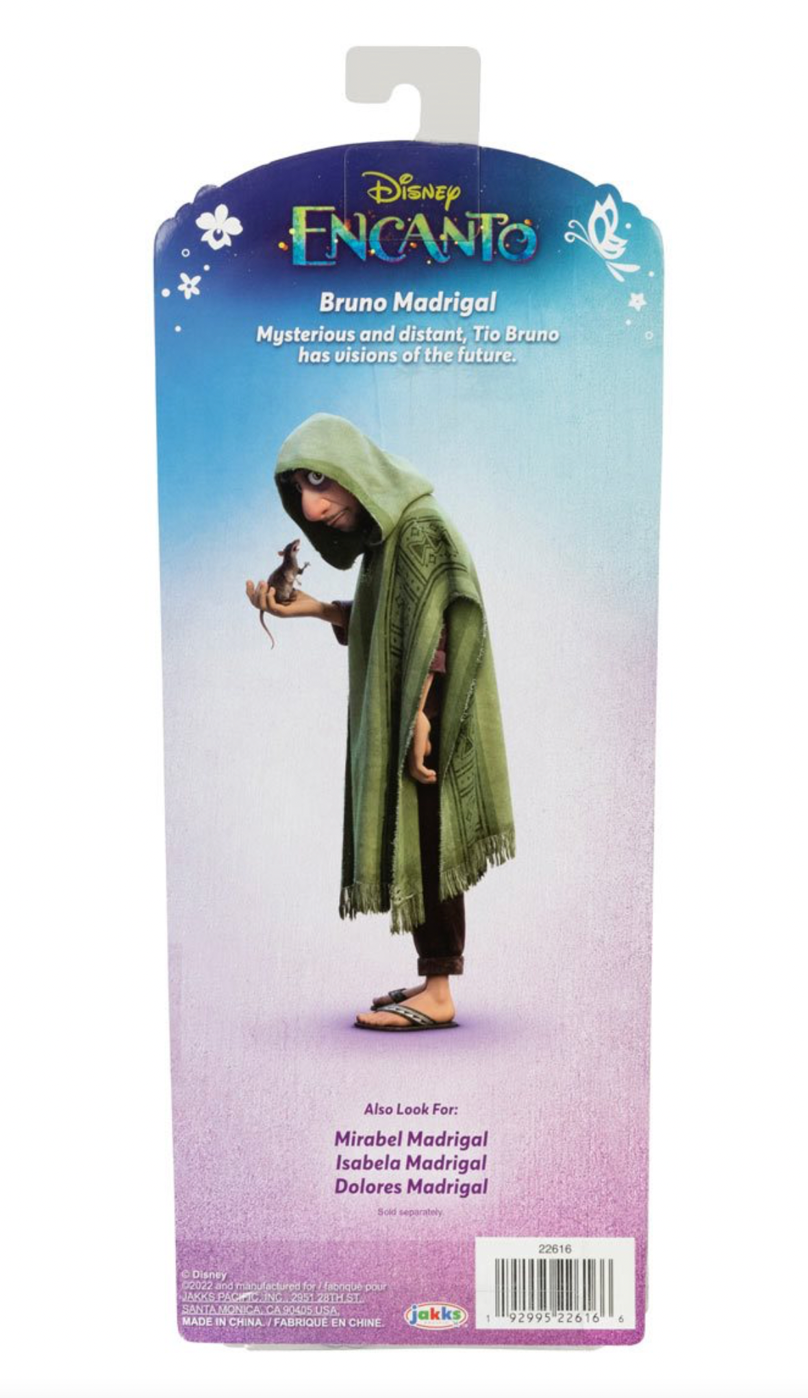 Disney Encanto Bruno Madrigal Fashion Doll Toy New with Box