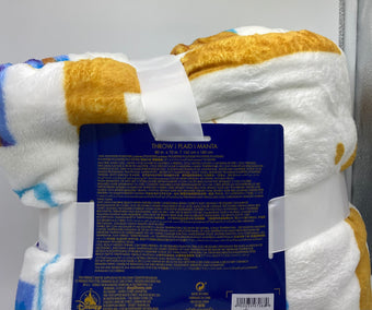 Disney WDW 50th Magical Celebration Parks Icons Throw New with Tag