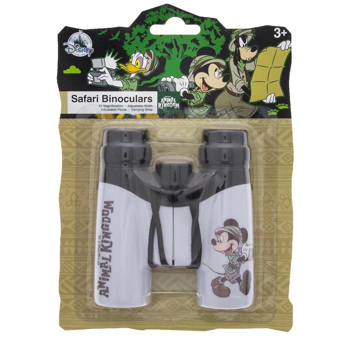 Disney Parks Animal Kingdom Mickey Safari Binoculars Toy New With Card