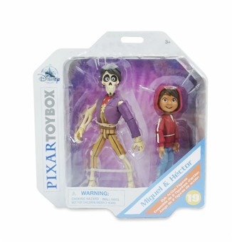 Disney Pixar Coco Miguel and Hector Toybox Action Figure New with Box