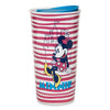 Disney Parks Minnie Mouse Ceramic Coffee Travel Tumbler New