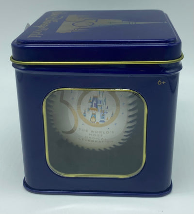 Disney Parks 50th Anniversary Most Magical Celebration Baseball New with Tin