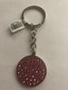 M&M's World Pink Lentil with Stones Keychain New with Tag