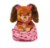 Disney Parks Minnie's Dog Fifi in a Blanket Pouch Plush New with Tags