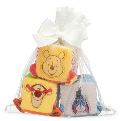 Disney Winnie the Pooh Soft Blocks for Baby Toy New with Tag