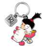 Universal Studios Despicable Me Agnes Holding Unicorn Keychain New with Tag
