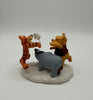 Disney Store Simply Pooh Eeyore Friends Holiday Fun by the Lakes Figurine New
