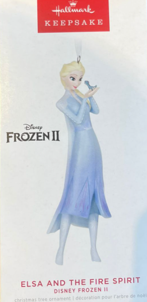 Hallmark 2022 Disney Frozen 2 Elsa and the Fire Spirit Christmas Ornament Nw Box