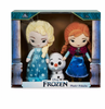 Disney Frozen Elsa Anna and Olaf Plush Doll Set New with Box