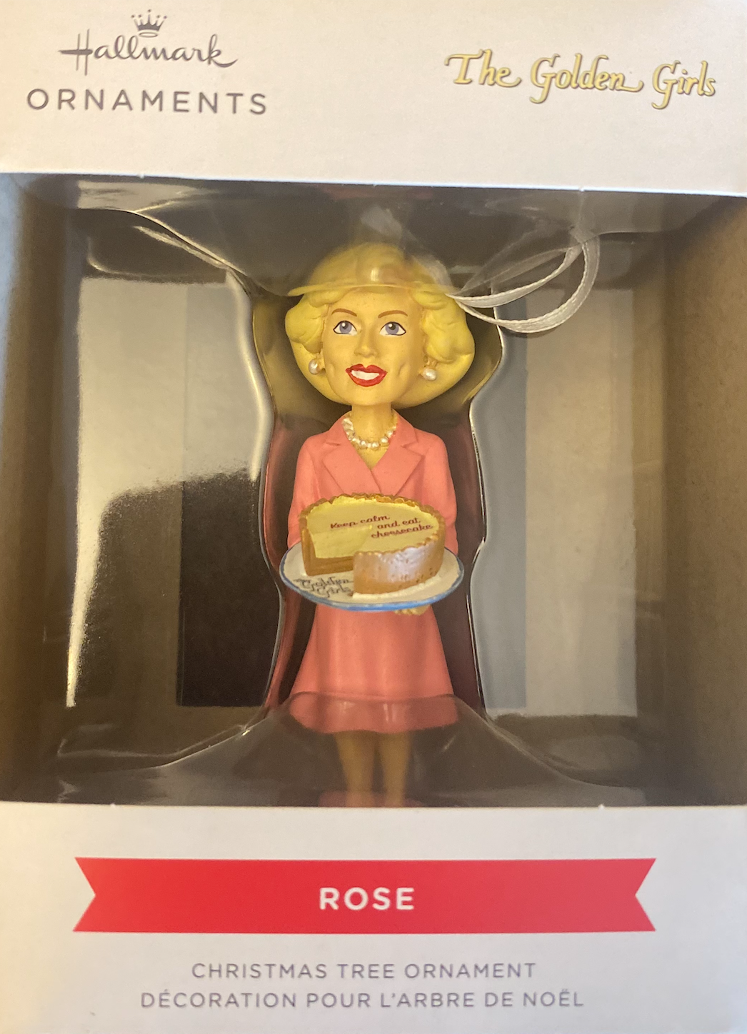 Hallmark 2021 The Golden Girls Rose Nylund Christmas Ornament New With Box